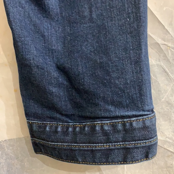 Ann Taylor Modern Fit Lindsay Waist Capri Jeans sz 10 - Picture 9 of 10
